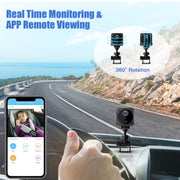 R8 Mini Webcam HD Telecamera per visione notturna Telecamera di sicurezza per monitor remoto per telefono cellulare, R8
