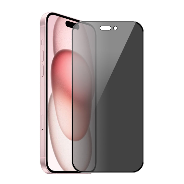 ENKAY ENKAY Hat-Prince Pellicola a schermo intero in vetro temperato anti-sbirciatina da 28 gradi, For iPhone 17 Pro Max, For iPhone 17 Pro, For iPhone 17, For iPhone Air, For iPhone 16 Pro Max, For iPhone 16 Pro, For iPhone 16 Plus, For iPhone 16     ...