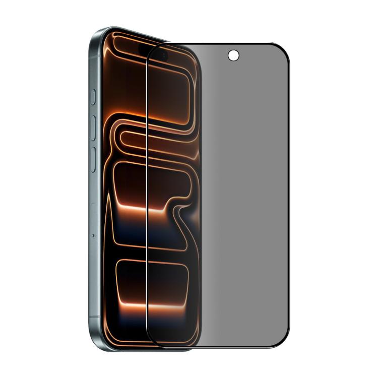 ENKAY ENKAY Hat-Prince Pellicola a schermo intero in vetro temperato anti-sbirciatina da 28 gradi, For iPhone 17 Pro Max, For iPhone 17 Pro, For iPhone 17, For iPhone Air, For iPhone 16 Pro Max, For iPhone 16 Pro, For iPhone 16 Plus, For iPhone 16     ...