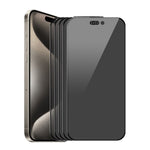 5 pezzi ENKAY Hat-Prince Pellicola a schermo intero in vetro temperato anti-sbirciatina da 28 gradi, For iPhone 17 Pro Max, For iPhone 17 Pro, For iPhone 17, For iPhone Air, For iPhone 16 Pro Max, For iPhone 16 Pro, For iPhone 16 Plus, For iPhone 16   ...