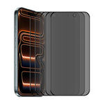 5 pezzi ENKAY Hat-Prince Pellicola a schermo intero in vetro temperato anti-sbirciatina da 28 gradi, For iPhone 17 Pro Max, For iPhone 17 Pro, For iPhone 17, For iPhone Air, For iPhone 16 Pro Max, For iPhone 16 Pro, For iPhone 16 Plus, For iPhone 16   ...