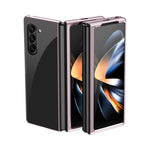 Custodia per telefono antiurto per PC trasparente galvanica, For Galaxy Z Fold8 Ultra 5G, For Galaxy Z Flip8 5G, For Galaxy Z Flip7 5G, For Galaxy Z Fold5 5G