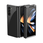 Custodia per telefono antiurto per PC trasparente galvanica, For Galaxy Z Fold8 Ultra 5G, For Galaxy Z Flip8 5G, For Galaxy Z Flip7 5G, For Galaxy Z Fold5 5G