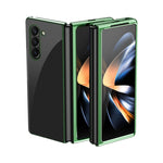 Custodia per telefono antiurto per PC trasparente galvanica, For Galaxy Z Fold8 Ultra 5G, For Galaxy Z Flip8 5G, For Galaxy Z Flip7 5G, For Galaxy Z Fold5 5G