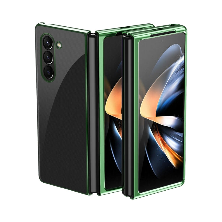 Custodia per telefono antiurto per PC trasparente galvanica, For Galaxy Z Fold8 Ultra 5G, For Galaxy Z Flip8 5G, For Galaxy Z Flip7 5G, For Galaxy Z Fold5 5G