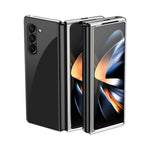Custodia per telefono antiurto per PC trasparente galvanica, For Galaxy Z Fold8 Ultra 5G, For Galaxy Z Flip8 5G, For Galaxy Z Flip7 5G, For Galaxy Z Fold5 5G