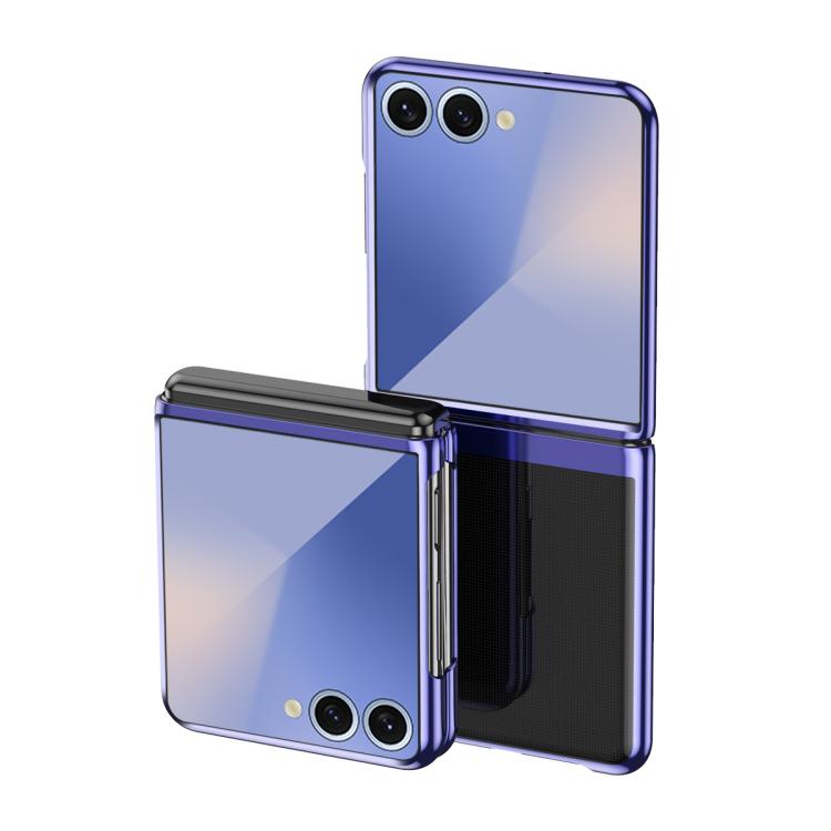 Custodia per telefono antiurto per PC trasparente galvanica, For Galaxy Z Fold8 Ultra 5G, For Galaxy Z Flip8 5G, For Galaxy Z Flip7 5G, For Galaxy Z Fold5 5G
