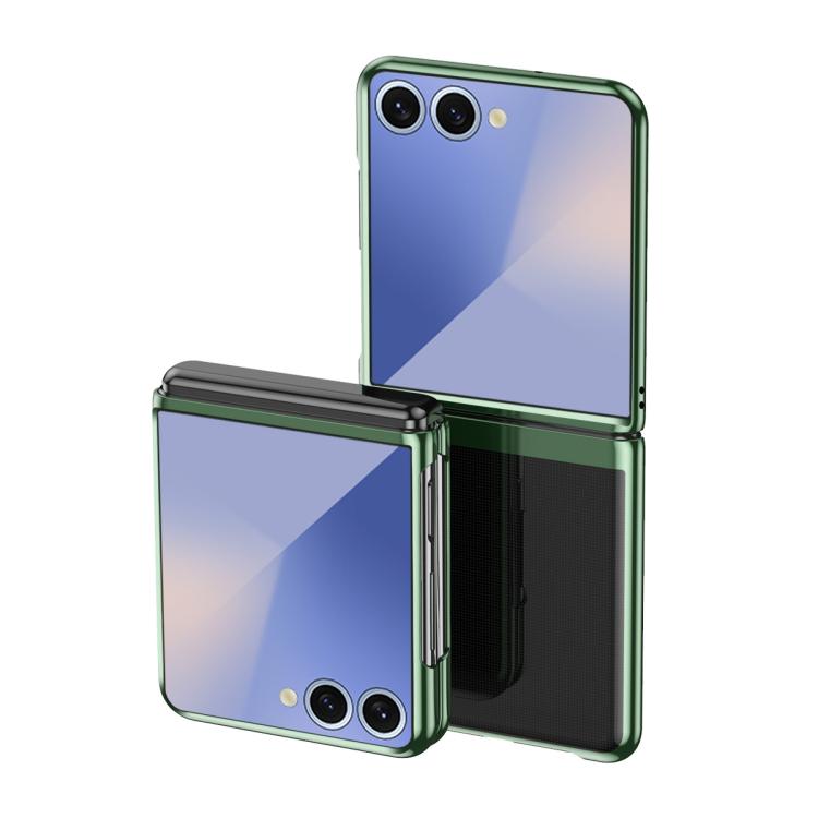 Custodia per telefono antiurto per PC trasparente galvanica, For Galaxy Z Fold8 Ultra 5G, For Galaxy Z Flip8 5G, For Galaxy Z Flip7 5G, For Galaxy Z Fold5 5G