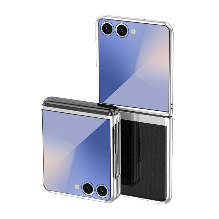 Custodia per telefono antiurto per PC trasparente galvanica, For Galaxy Z Fold8 Ultra 5G, For Galaxy Z Flip8 5G, For Galaxy Z Flip7 5G, For Galaxy Z Fold5 5G