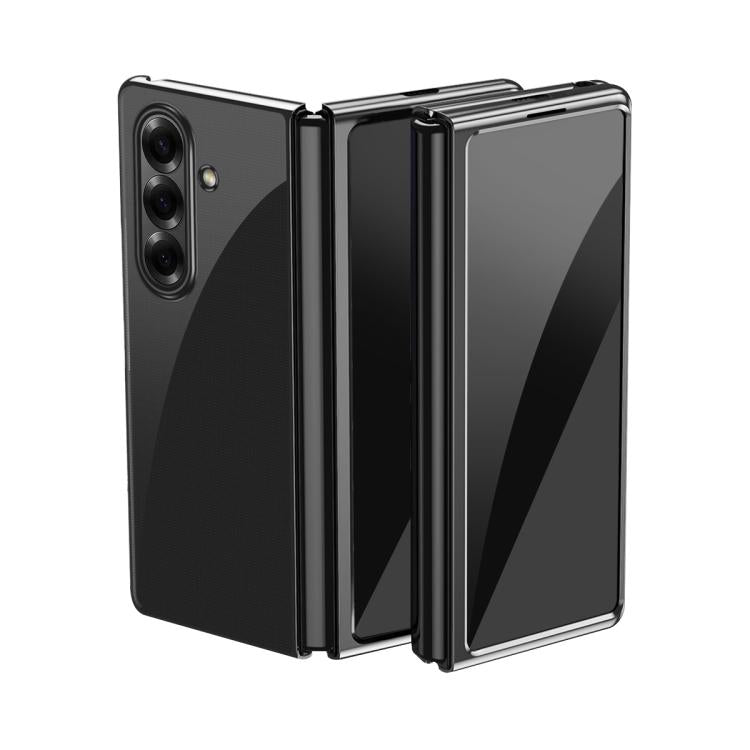 Custodia per telefono antiurto per PC trasparente galvanica, For Galaxy Z Fold8 Ultra 5G, For Galaxy Z Flip8 5G, For Galaxy Z Flip7 5G, For Galaxy Z Fold5 5G
