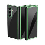 Custodia per telefono antiurto per PC trasparente galvanica, For Galaxy Z Fold8 Ultra 5G, For Galaxy Z Flip8 5G, For Galaxy Z Flip7 5G, For Galaxy Z Fold5 5G