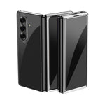 Custodia per telefono antiurto per PC trasparente galvanica, For Galaxy Z Fold8 Ultra 5G, For Galaxy Z Flip8 5G, For Galaxy Z Flip7 5G, For Galaxy Z Fold5 5G