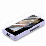 Custodia per telefono pieghevole per PC con protezione in vetro temperato JUNSUNMAY 9H, For Samsung Galaxy Z Fold5, For Samsung Galaxy Z Flip5