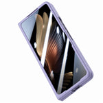 Custodia per telefono pieghevole per PC con protezione in vetro temperato JUNSUNMAY 9H, For Samsung Galaxy Z Fold5, For Samsung Galaxy Z Flip5