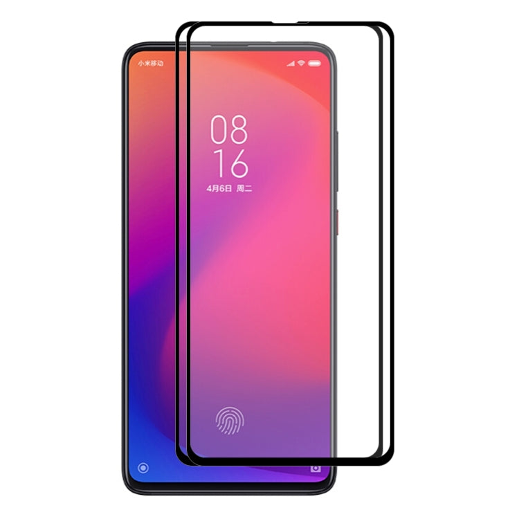 Per Xiaomi Poco F5 Pro / Redmi K60 / K60 Pro 2 pezzi ENKAY Hat-Prince Full Glue 0.26mm 9H 2.5D Pellicola completa in vetro temperato, For Redmi K20 / K20 Pro(2pcs)
