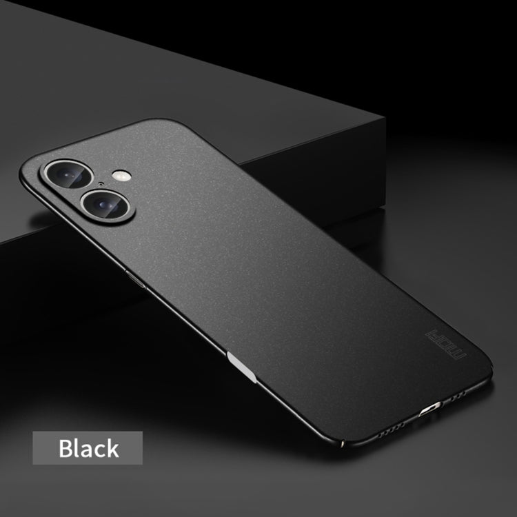 MOFI Fandun Series Frosted PC Custodia per telefono all-inclusive ultrasottile, For iPhone 16, For iPhone 15 Pro Max, For iPhone 15 Pro, For iPhone 15 Plus