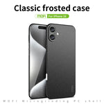 MOFI Fandun Series Frosted PC Custodia per telefono all-inclusive ultrasottile, For iPhone 16, For iPhone 15 Pro Max, For iPhone 15 Pro, For iPhone 15 Plus
