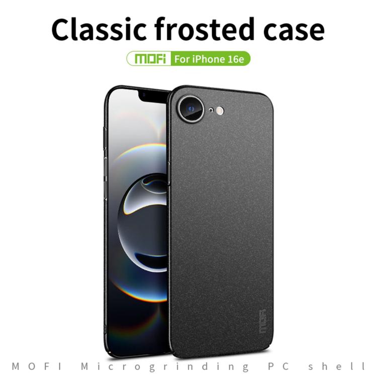 MOFI Fandun Series Frosted PC Custodia per telefono all-inclusive ultrasottile, For iPhone 17e / 16e, For iPhone 17 Pro Max, For iPhone 17 Pro, For iPhone 17