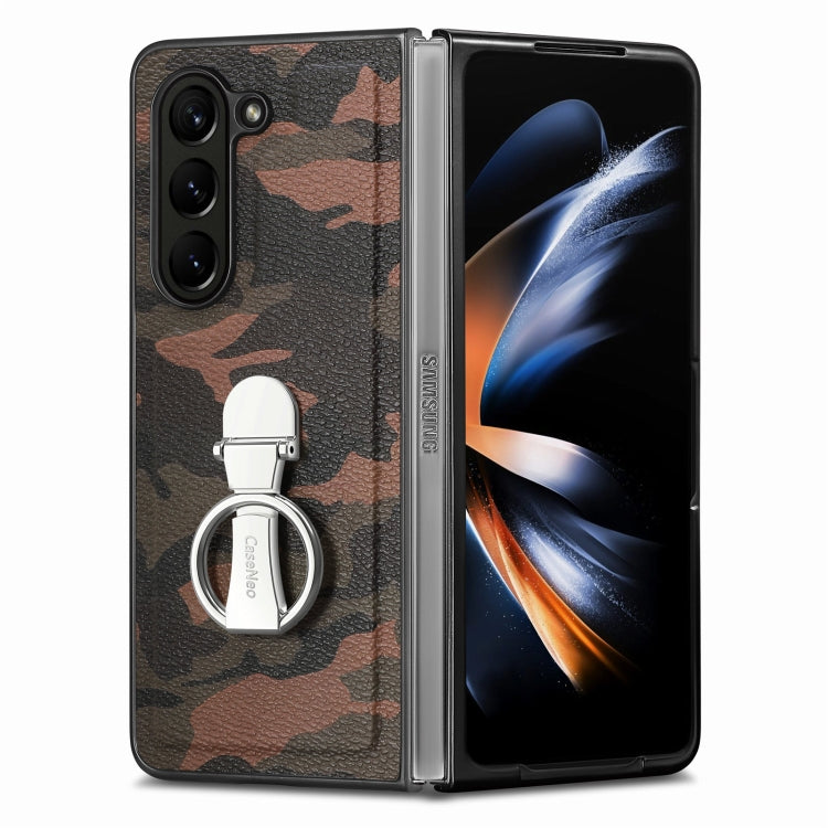 Cassa del telefono del PC del supporto dell'anello del camuffamento, For   Samsung  Galaxy Z Fold5 5G, For Samsung Galaxy Z Flip5 5G