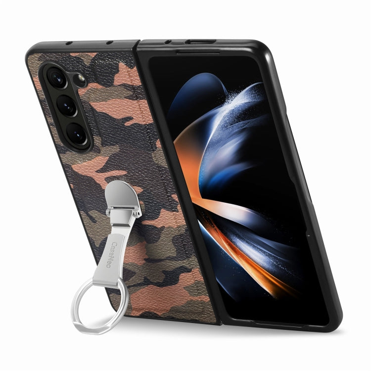 Cassa del telefono del PC del supporto dell'anello del camuffamento, For   Samsung  Galaxy Z Fold5 5G, For Samsung Galaxy Z Flip5 5G