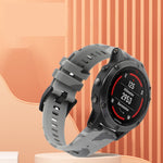 Cinturino in silicone mimetico da 22 mm, For Garmin Forerunner 955, For Garmin Descent G1, For Garmin  Instinct 2 Solar