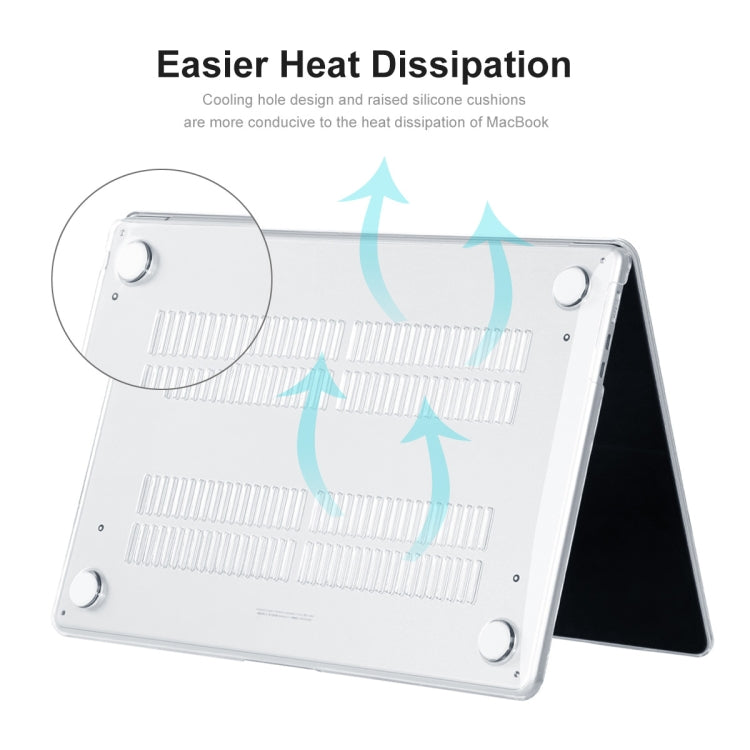 ENKAY Hat-Prince Custodia protettiva in cristallo con custodia rigida, For MacBook Air 15.3 (A2941)