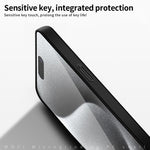 Custodia per telefono rigida ultrasottile MOFI Frosted PC, For iPhone 16, For iPhone 15 Pro Max, For iPhone 15 Pro, For iPhone 15 Plus