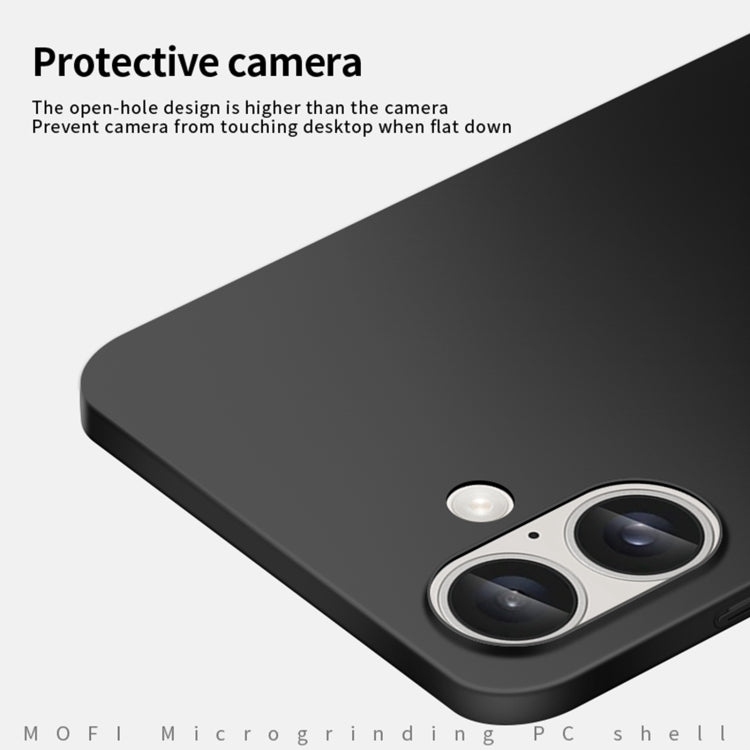 Custodia per telefono rigida ultrasottile MOFI Frosted PC, For iPhone 16, For iPhone 15 Pro Max, For iPhone 15 Pro, For iPhone 15 Plus