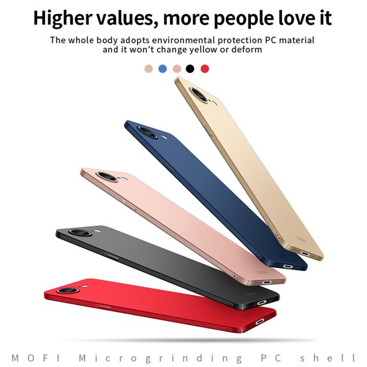 Custodia per telefono rigida ultrasottile MOFI Frosted PC, For iPhone 17e / 16e, For iPhone 17 Pro Max, For iPhone 17 Pro, For iPhone 17