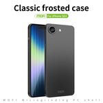 Custodia per telefono rigida ultrasottile MOFI Frosted PC, For iPhone 17e / 16e, For iPhone 17 Pro Max, For iPhone 17 Pro, For iPhone 17