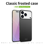 Custodia per telefono rigida ultrasottile MOFI Frosted PC, For iPhone Air, For iPhone 16 Pro Max, For iPhone 16 Pro, For iPhone 16 Plus