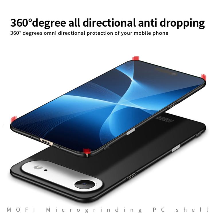 Custodia per telefono rigida ultrasottile MOFI Frosted PC, For iPhone Air, For iPhone 16 Pro Max, For iPhone 16 Pro, For iPhone 16 Plus