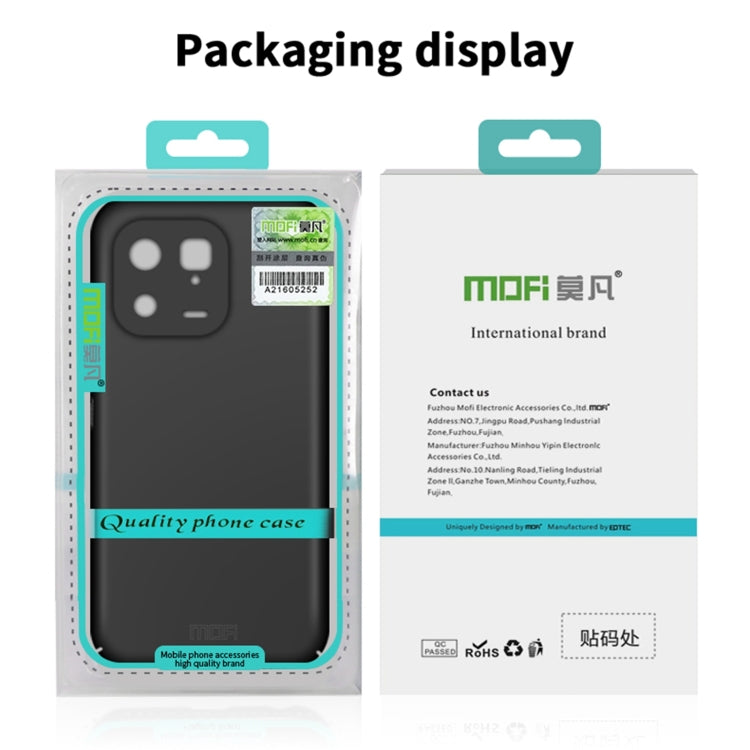 Custodia per telefono rigida ultrasottile MOFI Frosted PC, For iPhone Air, For iPhone 16 Pro Max, For iPhone 16 Pro, For iPhone 16 Plus