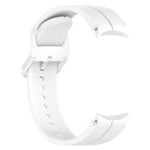 Cinturino in silicone con fibbia colorata scanalata, For Samsung Galaxy Watch 6 / 6 Classic
