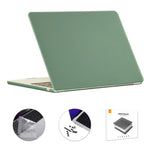 ENKAY EU Versione 3 in 1 Custodia protettiva opaca con pellicola per tastiera in TPU e tappi antipolvere, For MacBook Air 15.3 A2941