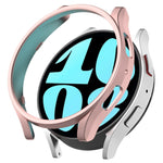 Custodia protettiva per orologio PC a mezza copertura, For Samsung Galaxy Watch 6 Classic 47mm, For Samsung Galaxy Watch 6 44mm, For Samsung Galaxy Watch 6 40mm
