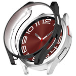 Custodia protettiva per orologio cava in TPU elettrolitico, For Samsung Galaxy Watch6 Classic 47mm, For Samsung Galaxy Watch6 Classic 43mm