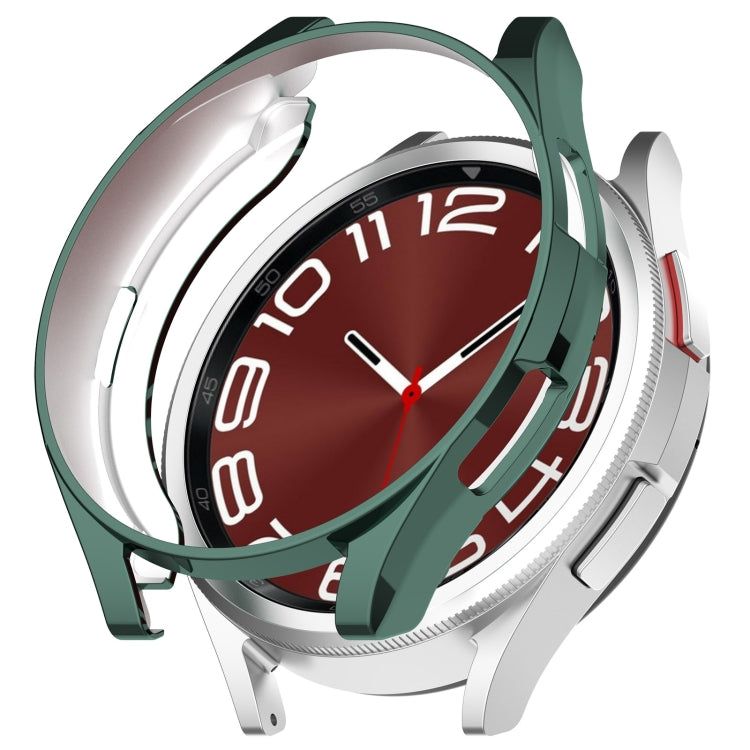 Custodia protettiva per orologio cava in TPU elettrolitico, For Samsung Galaxy Watch6 Classic 47mm, For Samsung Galaxy Watch6 Classic 43mm