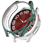 Custodia protettiva per orologio cava in TPU elettrolitico, For Samsung Galaxy Watch6 Classic 47mm, For Samsung Galaxy Watch6 Classic 43mm