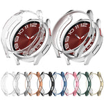 Custodia protettiva per orologio cava in TPU elettrolitico, For Samsung Galaxy Watch6 Classic 47mm, For Samsung Galaxy Watch6 Classic 43mm