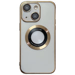 Custodia per telefono in TPU galvanico Magsafe, For iPhone 15, For iPhone 14 Plus, For iPhone 14