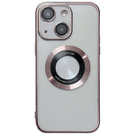 Custodia per telefono in TPU galvanico Magsafe, For iPhone 15, For iPhone 14 Plus, For iPhone 14