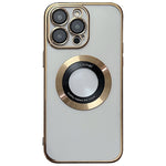 Custodia per telefono in TPU galvanico Magsafe, For iPhone 15 Pro Max, For iPhone 15 Pro, For iPhone 15 Plus