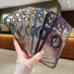 Custodia per telefono in TPU galvanico Magsafe, For iPhone 13 Pro, For iPhone 13, For iPhone 12