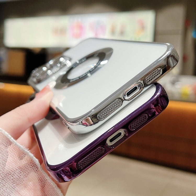 Custodia per telefono in TPU galvanico Magsafe, For iPhone 13 Pro, For iPhone 13, For iPhone 12