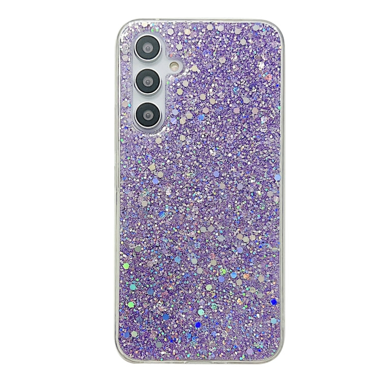 Custodia per telefono in TPU epossidico con paillettes glitterate, For Samsung Galaxy A34 5G, For Samsung Galaxy A54 5G, For Samsung Galaxy  A14 5G