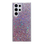 Custodia per telefono in TPU epossidico con paillettes glitterate, For Samsung Galaxy S24 Ultra 5G, For Samsung Galaxy S24+ 5G, For Samsung Galaxy S24 5G