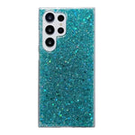 Custodia per telefono in TPU epossidico con paillettes glitterate, For Samsung Galaxy S24 Ultra 5G, For Samsung Galaxy S24+ 5G, For Samsung Galaxy S24 5G