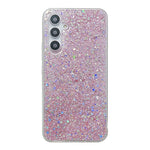 Custodia per telefono in TPU epossidico con paillettes glitterate, For Samsung Galaxy A15, For Samsung Galaxy A55, For Samsung Galaxy A35