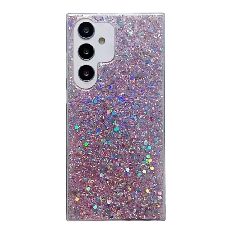 Custodia per telefono in TPU epossidico con paillettes glitterate, For Samsung Galaxy S25 Ultra 5G, For Samsung Galaxy A16, For Samsung Galaxy S24 FE 5G